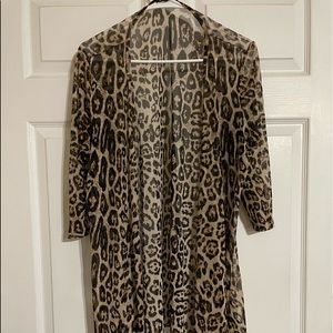 Leopard cardigan